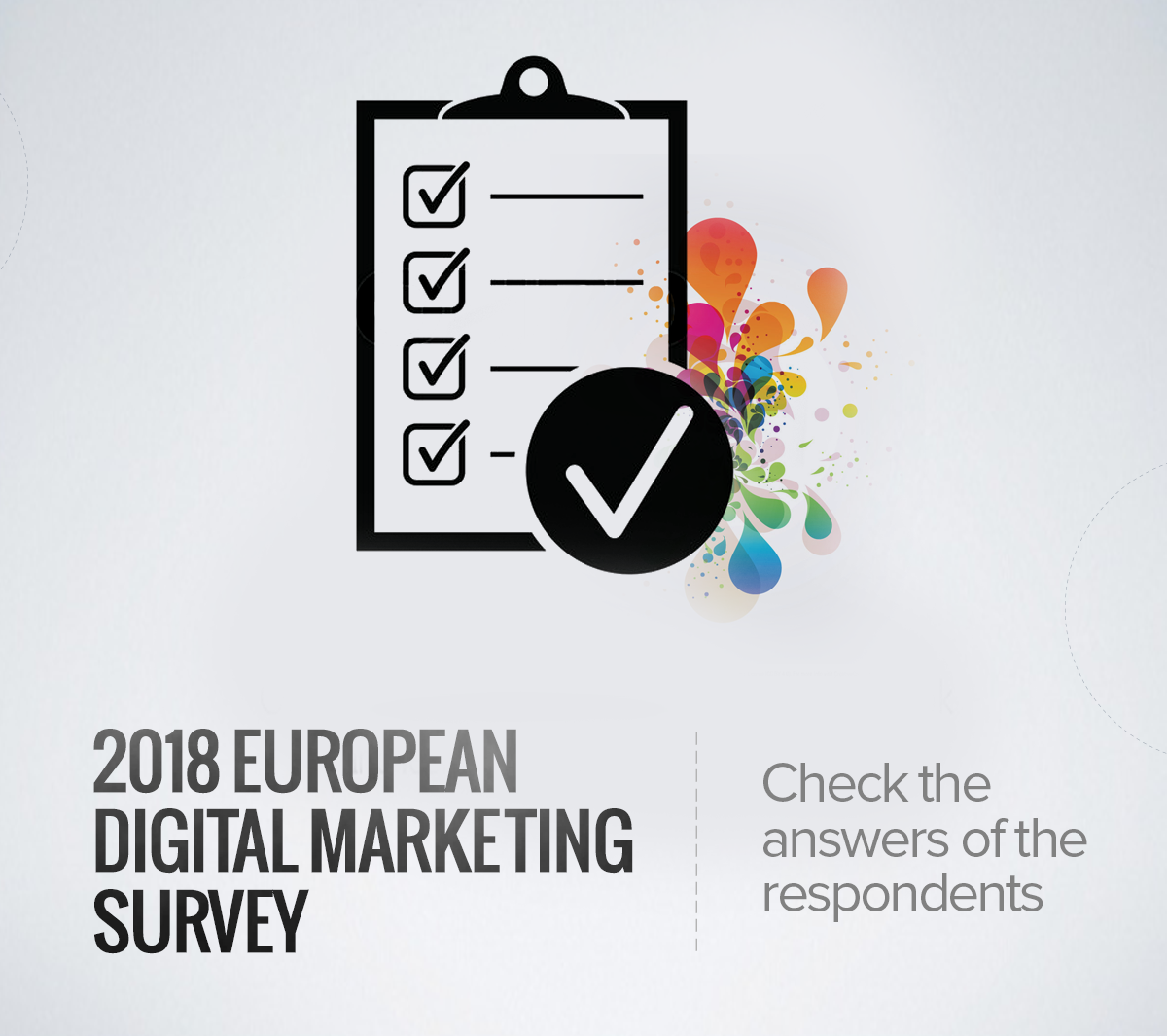 60% of marketers wouldn’t go for marketing when choosing a new job (2018 European Digital Marketing Survey)