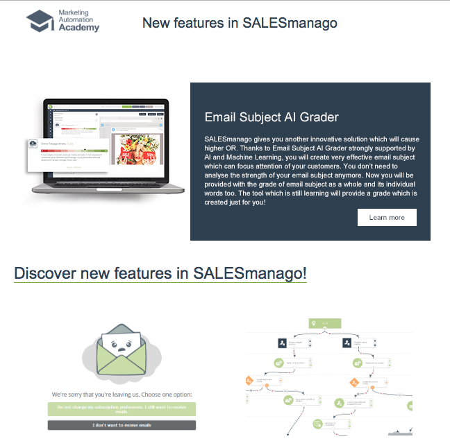 SALESmanago Marketing Automation