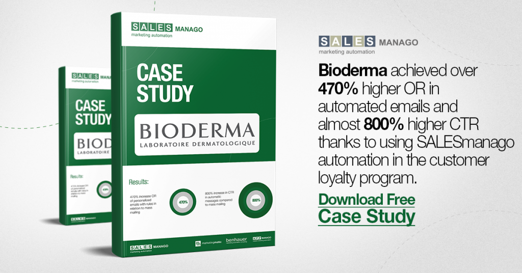 How to achieve 470% higher OR and 800% higher CTR with SALESmanago Marketing Automation [Bioderma Case Study]