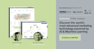 Meet SALESmanago at DMEXCO 2019 in Cologne, Germany
