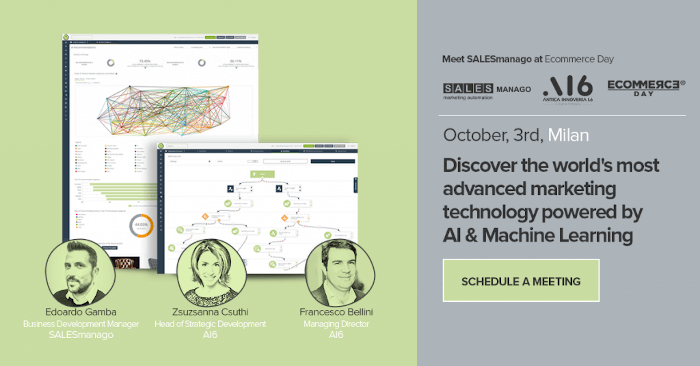 Meet us during Ecommerce Day in Milan on October 3rd!