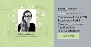 [Webinar] Execution of the 2020 Roadmap. Massive dose of new functionalities in SALESmanago.