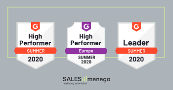 SALESmanago named a leader in Account Data Management & Personalization categories in the latest G2Crowd rankings.