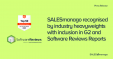 SALESmanago recognised by industry heavyweights with inclusion in G2 and Software Reviews Reports
